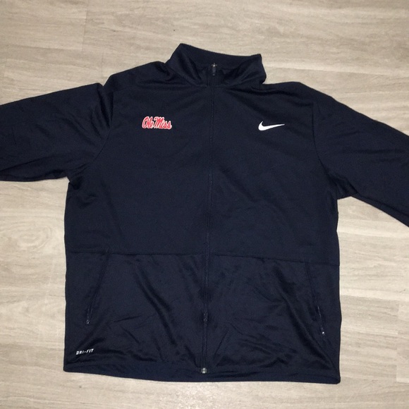 Nike Other - Ole Miss Football Full Zip Jacket